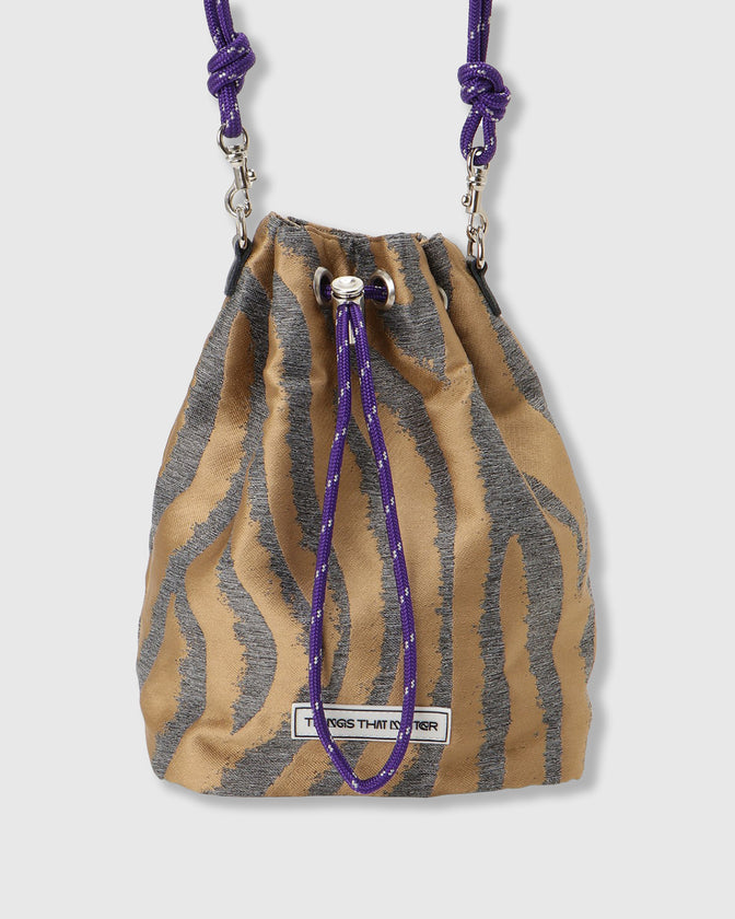 【LIMITED FABRIC】TWO WAY DRAWSTRING BAG
