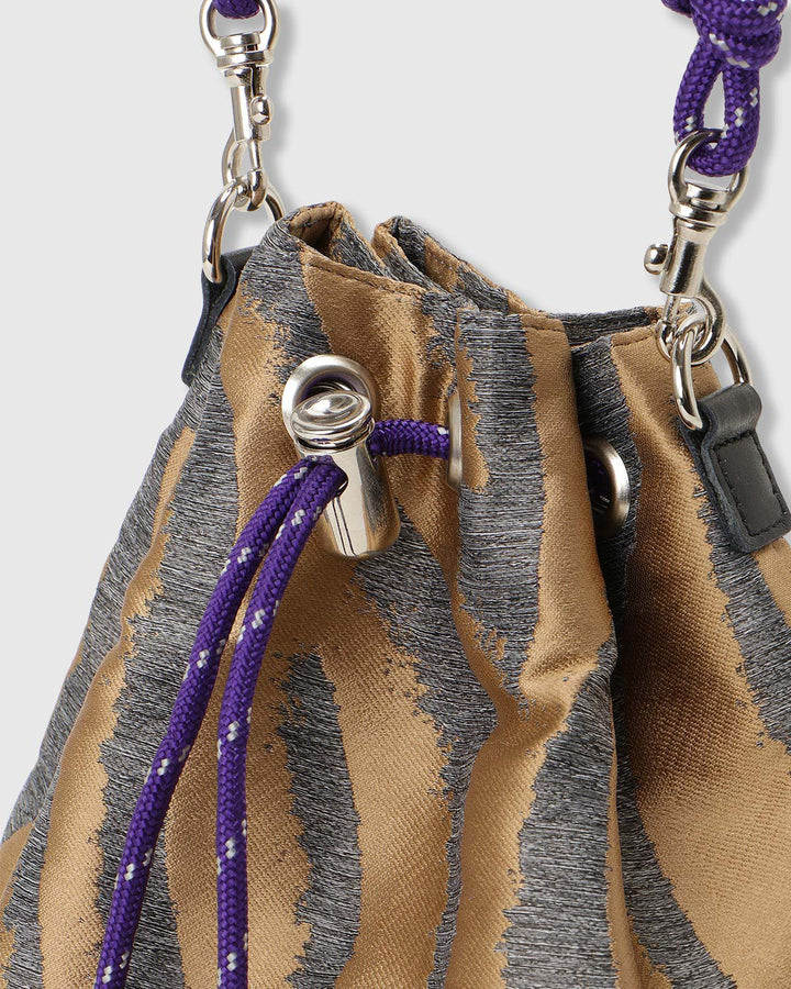 【LIMITED FABRIC】TWO WAY DRAWSTRING BAG