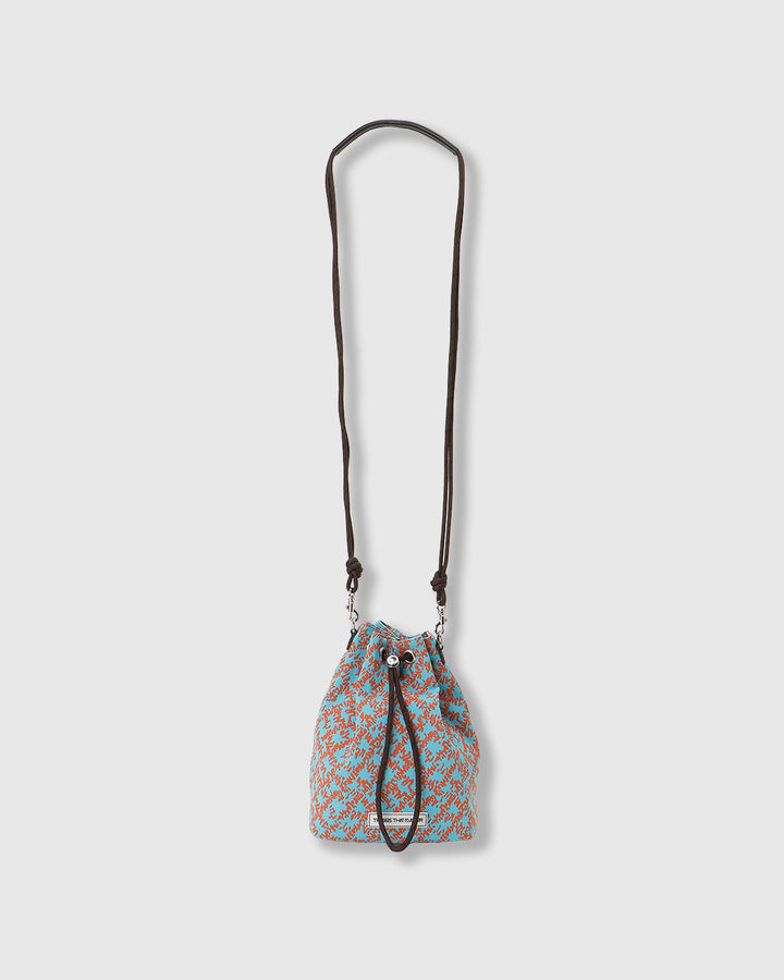 【LIMITED FABRIC】TWO WAY DRAWSTRING BAG