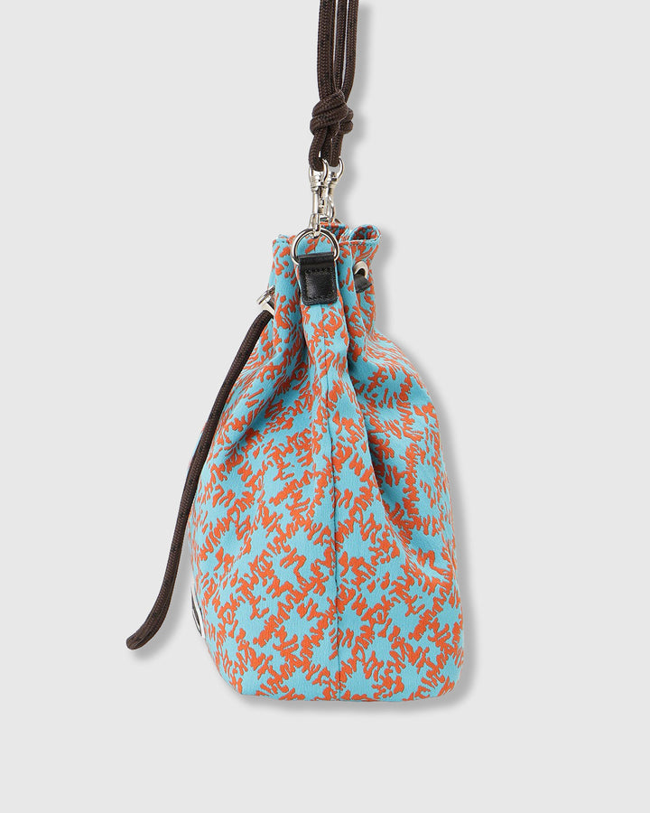 【LIMITED FABRIC】TWO WAY DRAWSTRING BAG