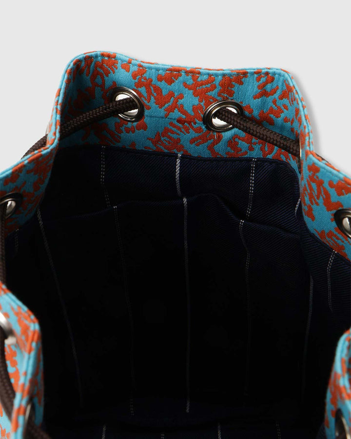 【LIMITED FABRIC】TWO WAY DRAWSTRING BAG