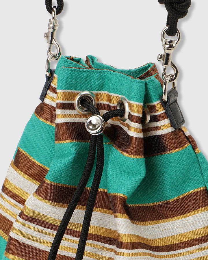 【LIMITED FABRIC】TWO WAY DRAWSTRING BAG