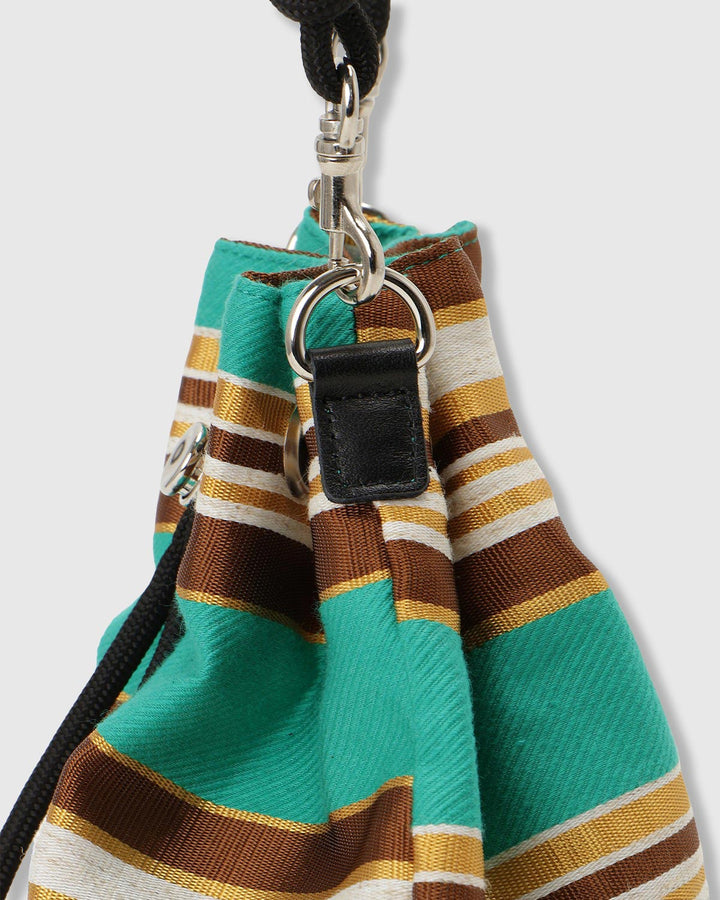 【LIMITED FABRIC】TWO WAY DRAWSTRING BAG