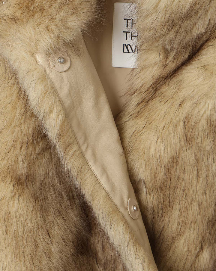 IMITATION FOX FUR JACKET