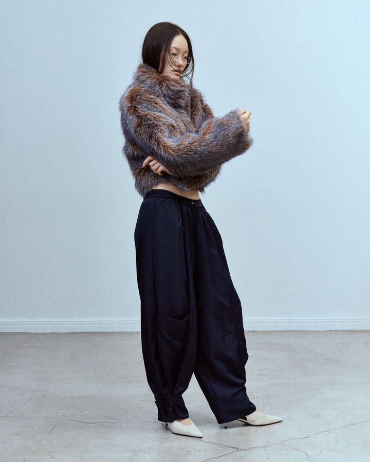 IMITATION FOX FUR JACKET