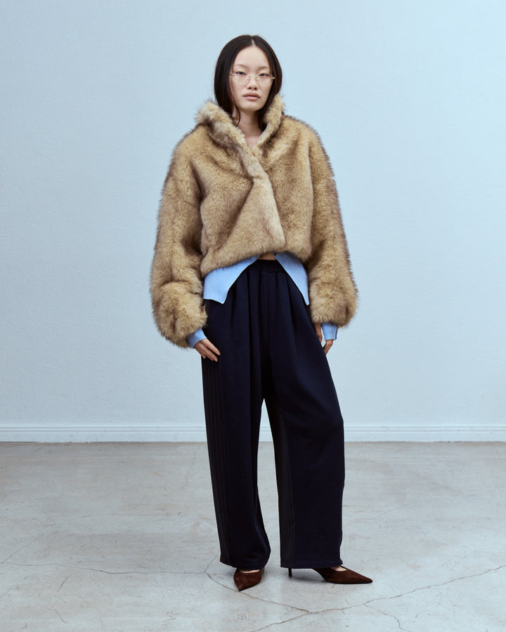IMITATION FOX FUR JACKET