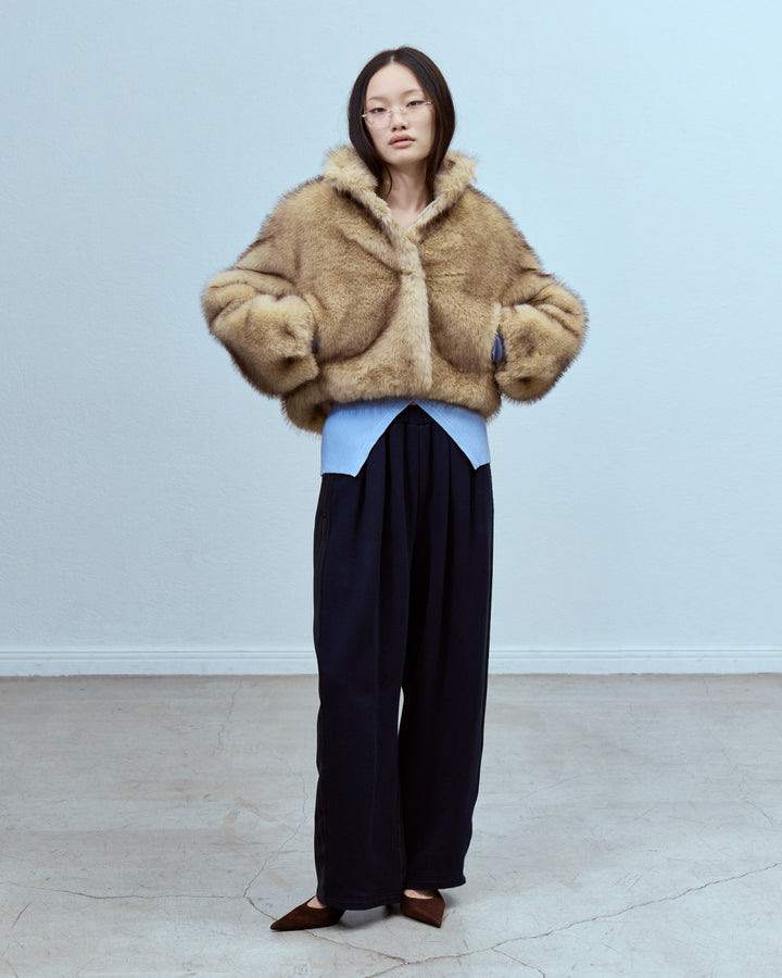 IMITATION FOX FUR JACKET