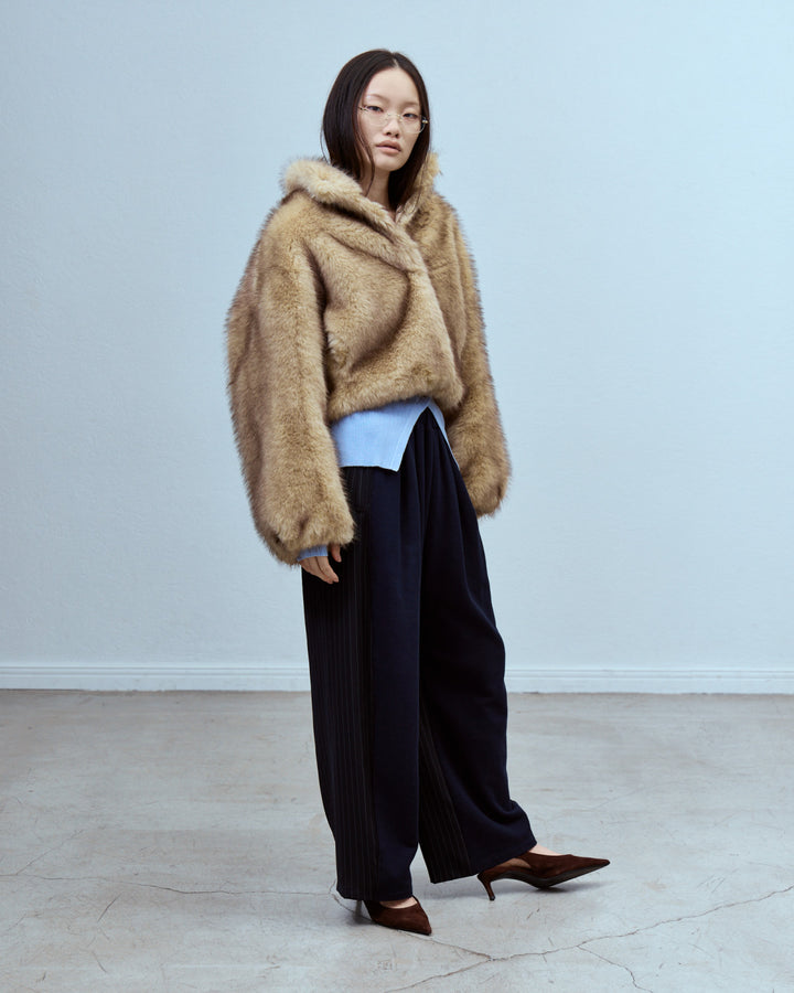 IMITATION FOX FUR JACKET