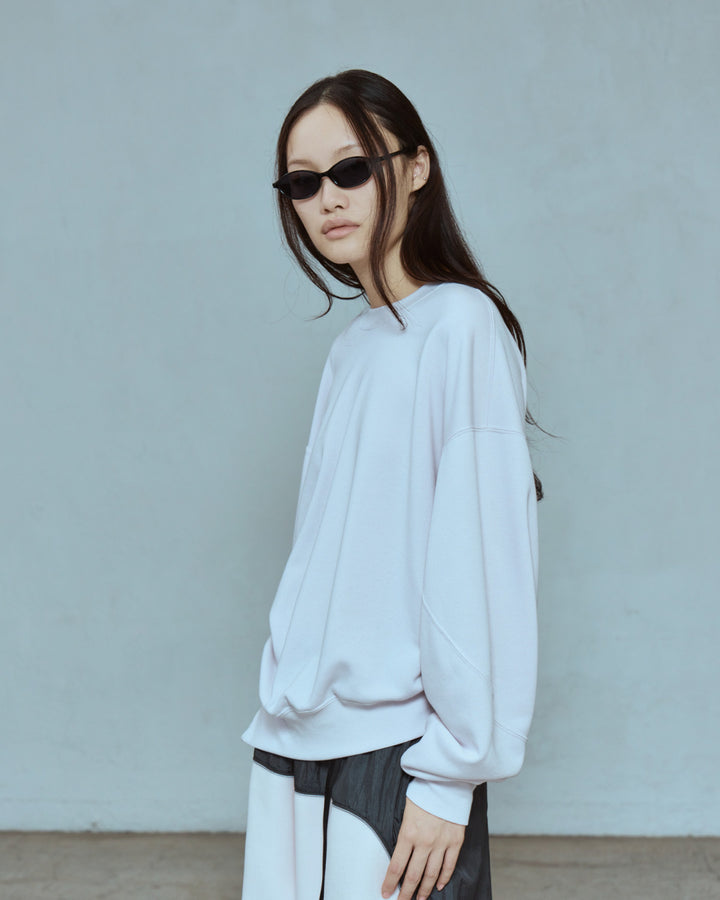 TWOWAY SIDEZIP SWEAT
