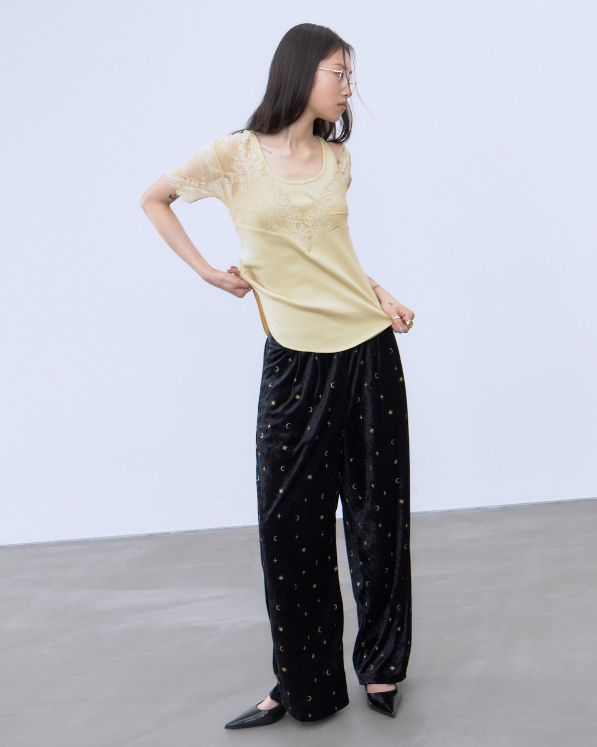 SWITCHING LACE RIB TOPS | NEW COLLECTION | STORE | THINGS THAT