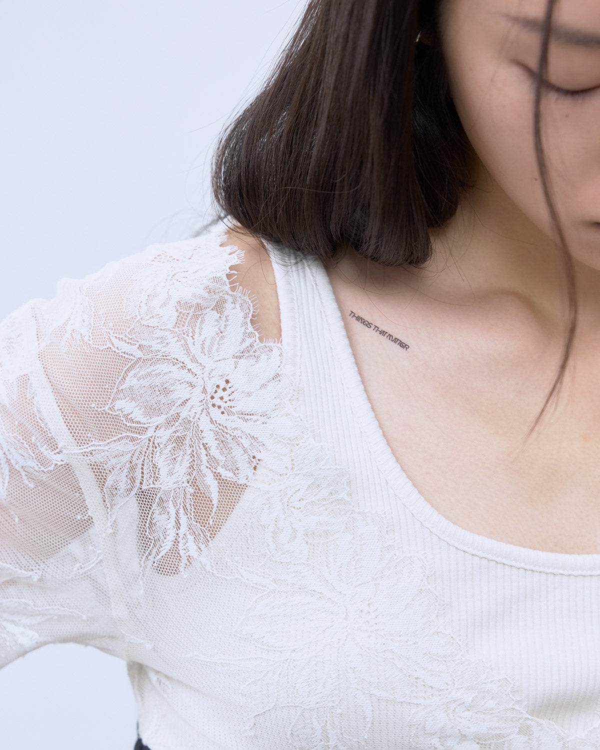 SWITCHING LACE RIB TOPS | NEW COLLECTION | STORE | THINGS THAT