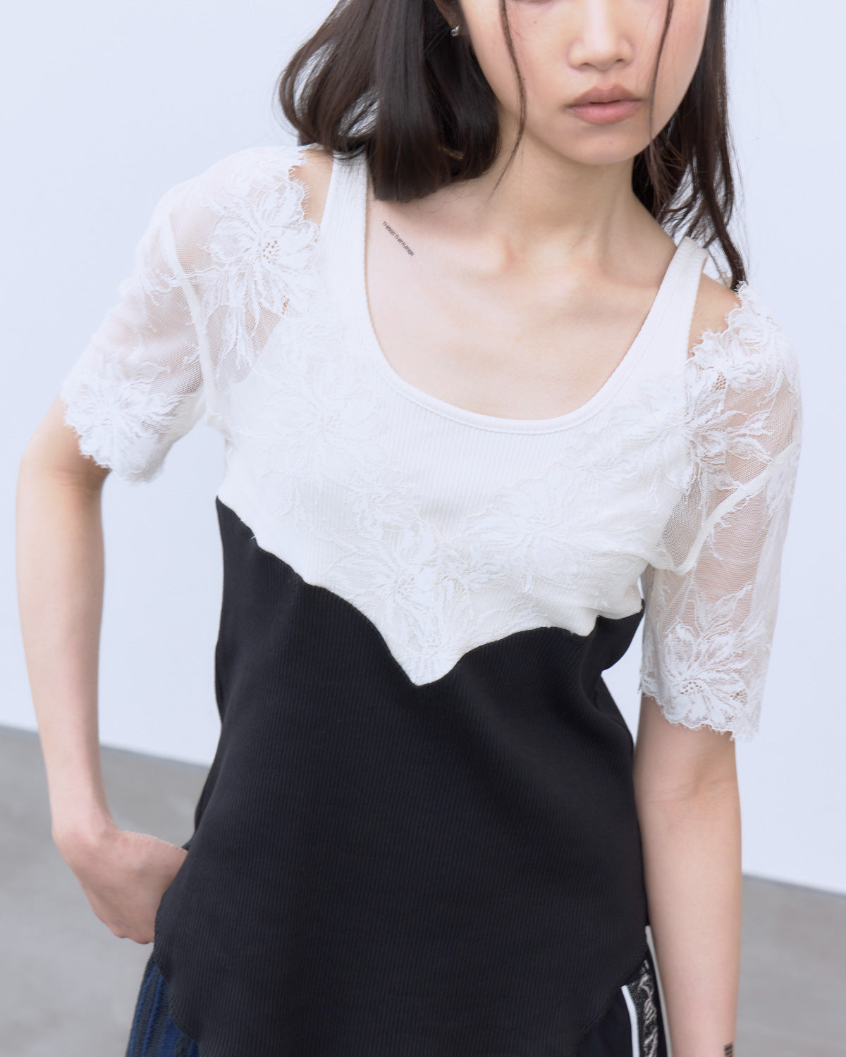 SWITCHING LACE RIB TOPS | COMING SOON | STORE | THINGS THAT MATTER