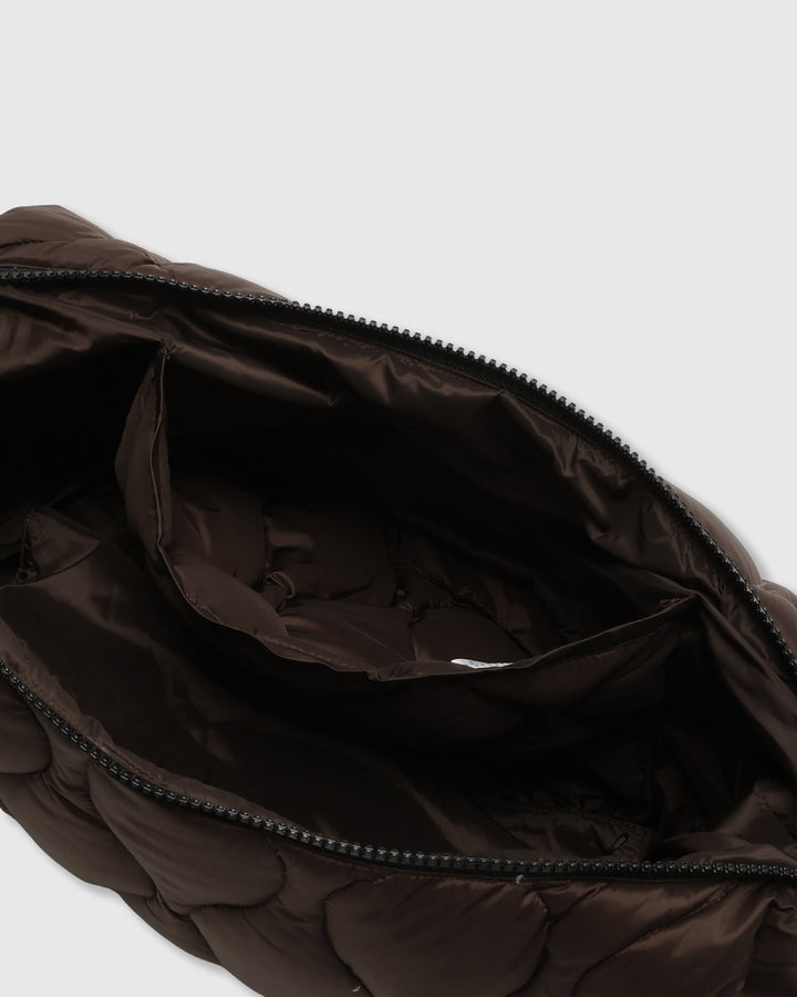 TAION QUILTED CONVERTIBLE MOON BAG