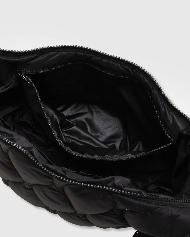 TAION QUILTED CONVERTIBLE MOON BAG