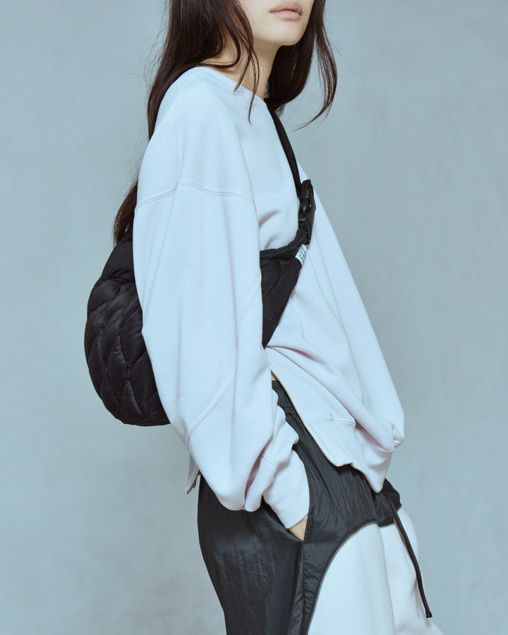 TAION QUILTED CONVERTIBLE MOON BAG