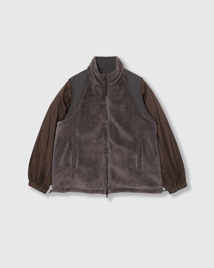TAION REVERSIBLE MODULAR DOWN JACKET