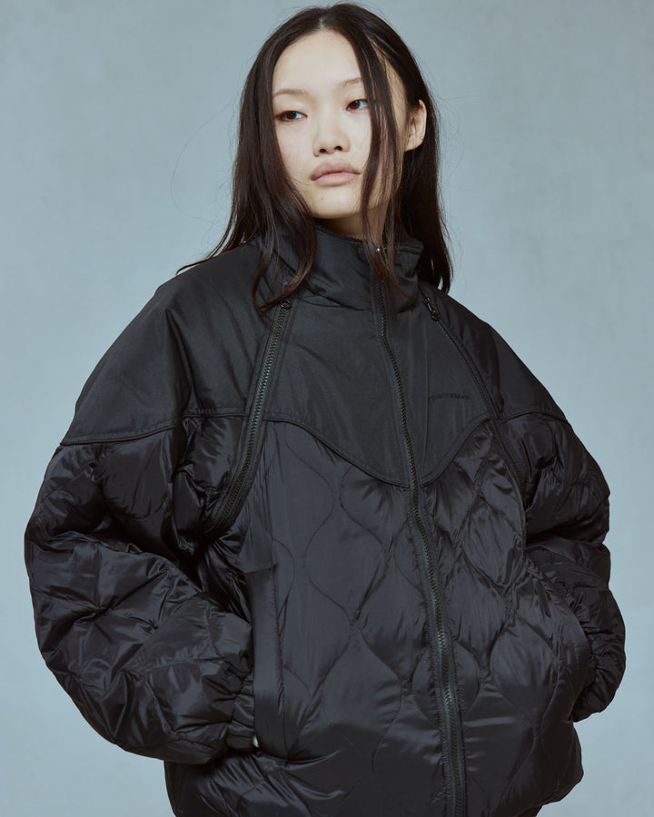 TAION REVERSIBLE MODULAR DOWN JACKET