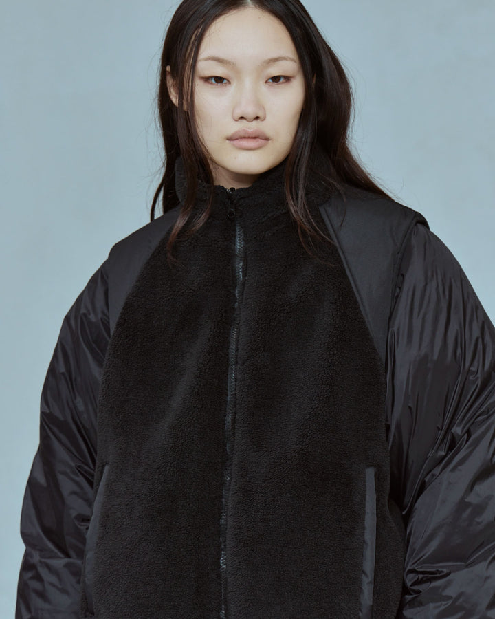 TAION REVERSIBLE MODULAR DOWN JACKET