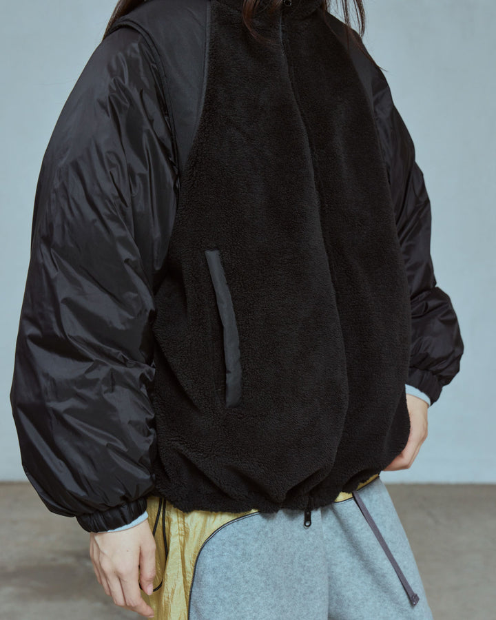 TAION REVERSIBLE MODULAR DOWN JACKET