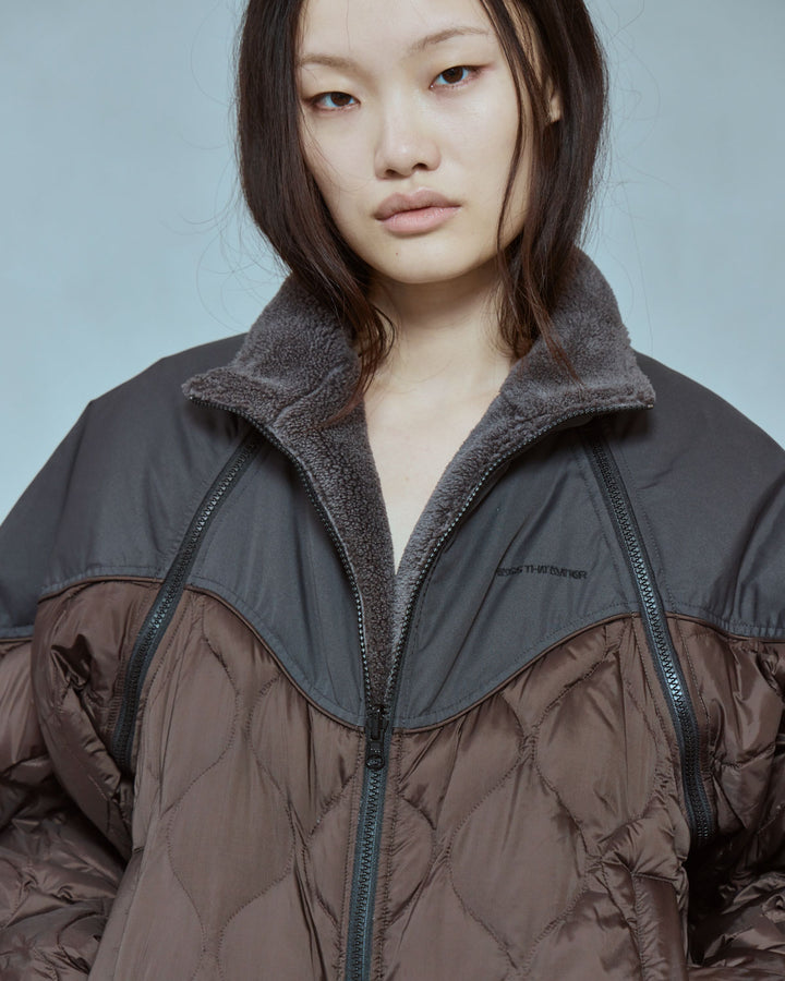 TAION REVERSIBLE MODULAR DOWN JACKET