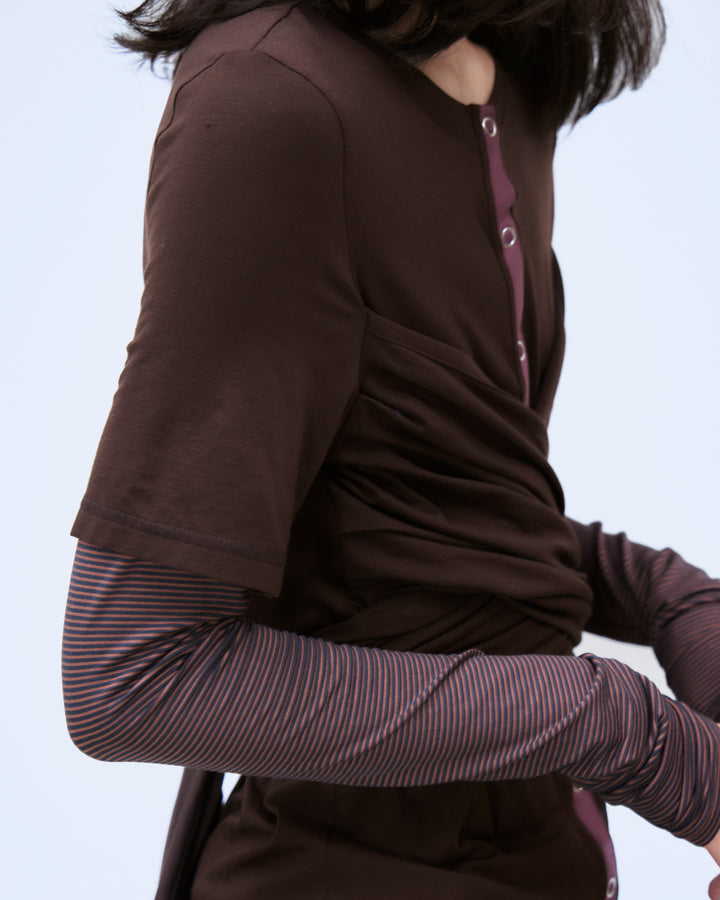CROSS LAYERED TOPS