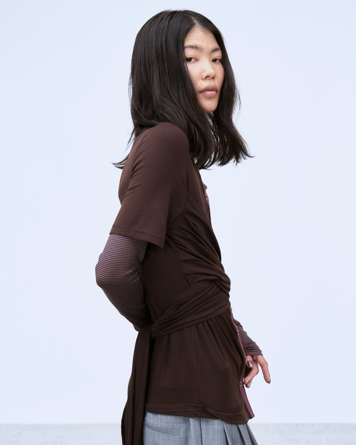 CROSS LAYERED TOPS