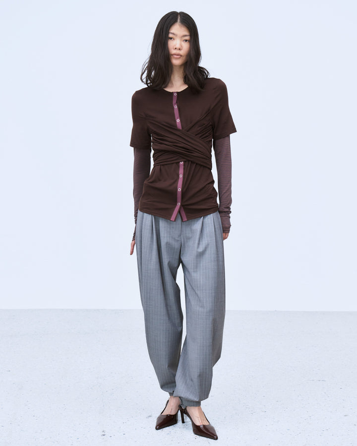 CROSS LAYERED TOPS