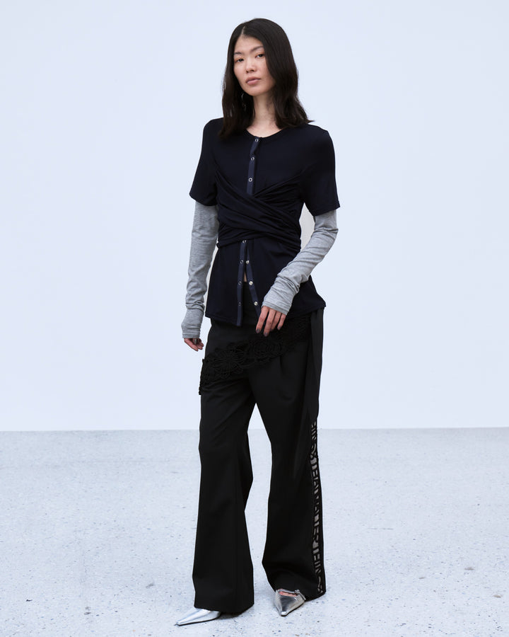 CROSS LAYERED TOPS