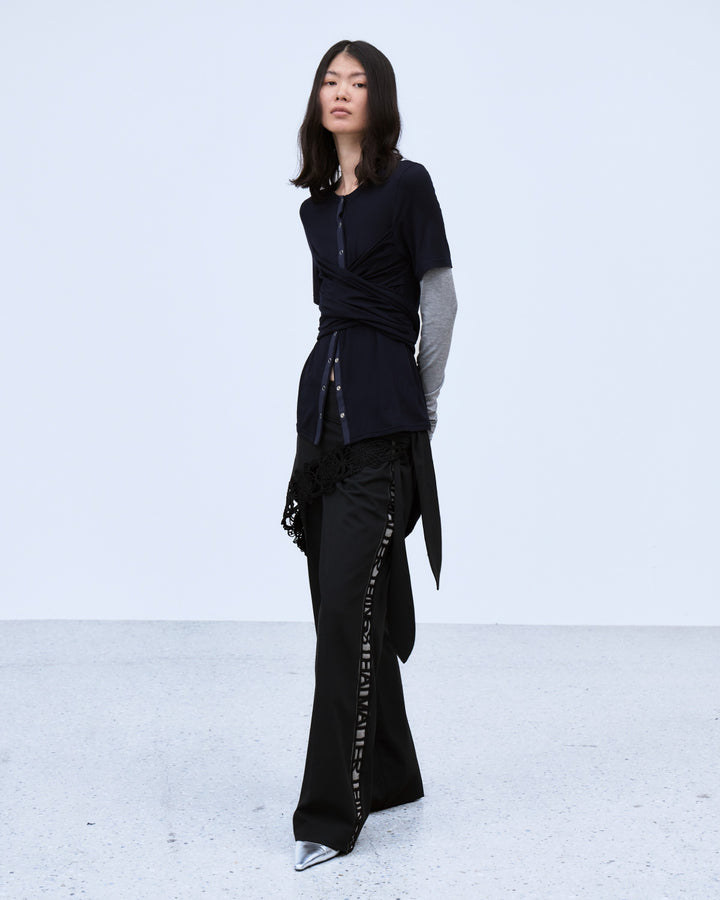 CROSS LAYERED TOPS