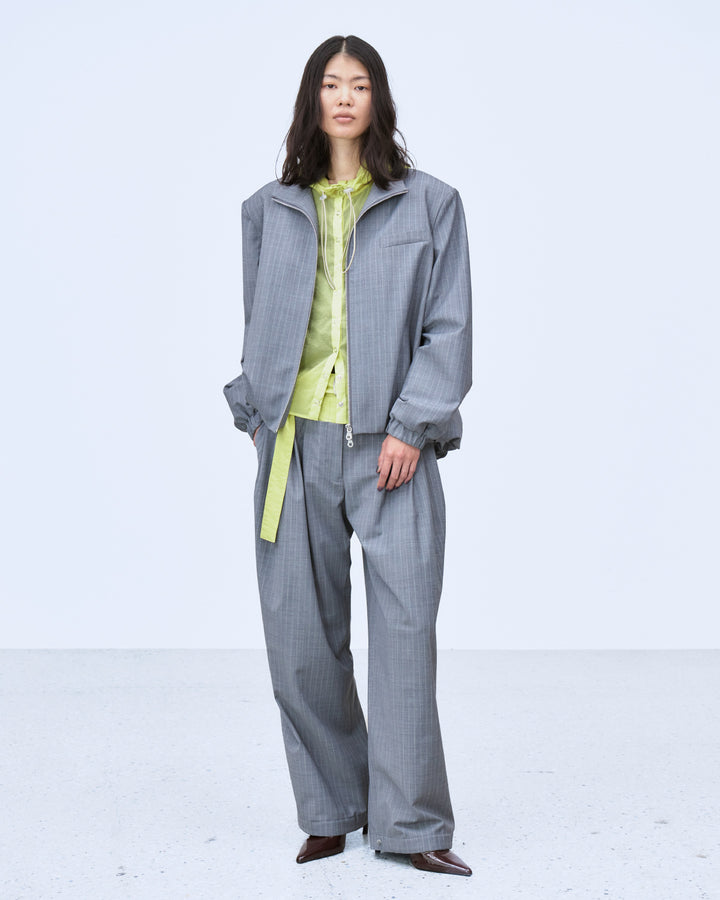 HOOD LAYERED BLOUSON