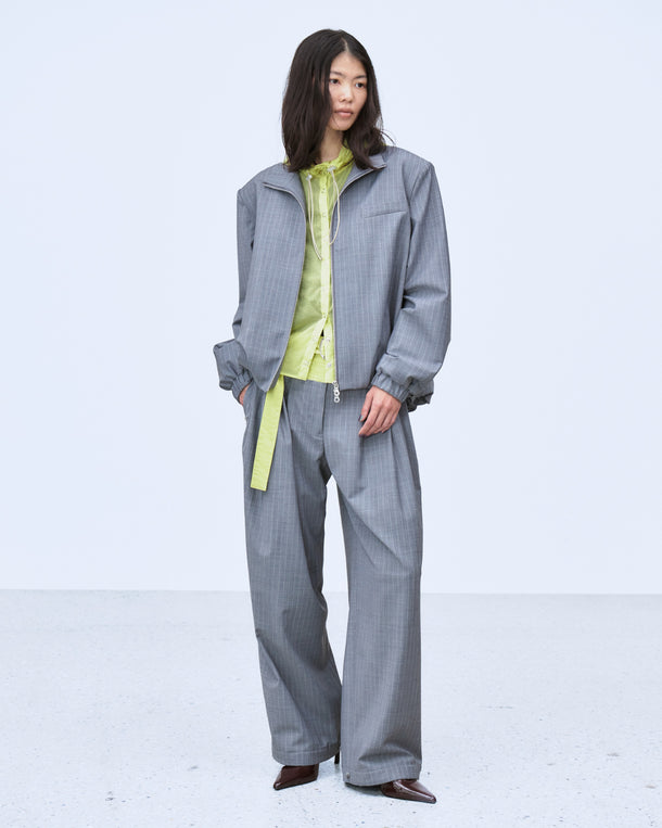 HOOD LAYERED BLOUSON