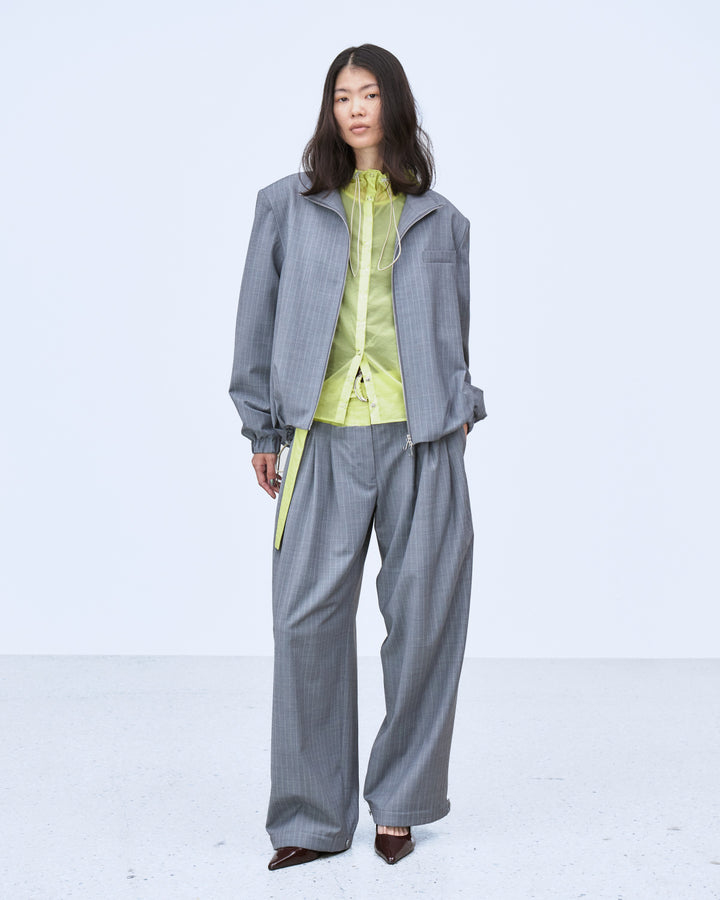 HOOD LAYERED BLOUSON