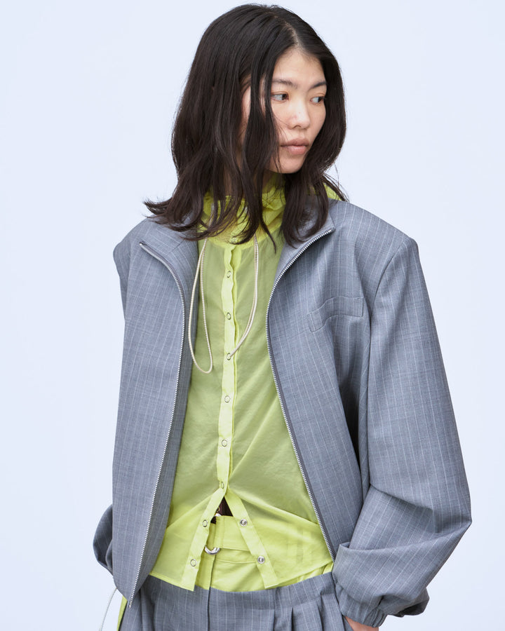 HOOD LAYERED BLOUSON