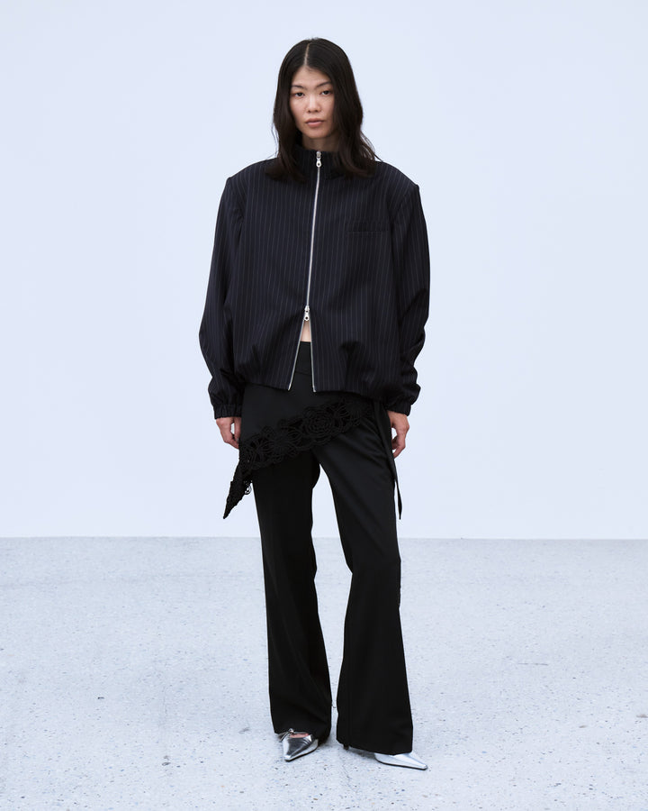 HOOD LAYERED BLOUSON
