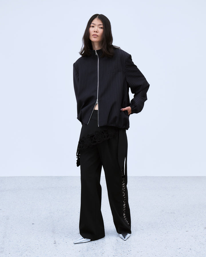 HOOD LAYERED BLOUSON