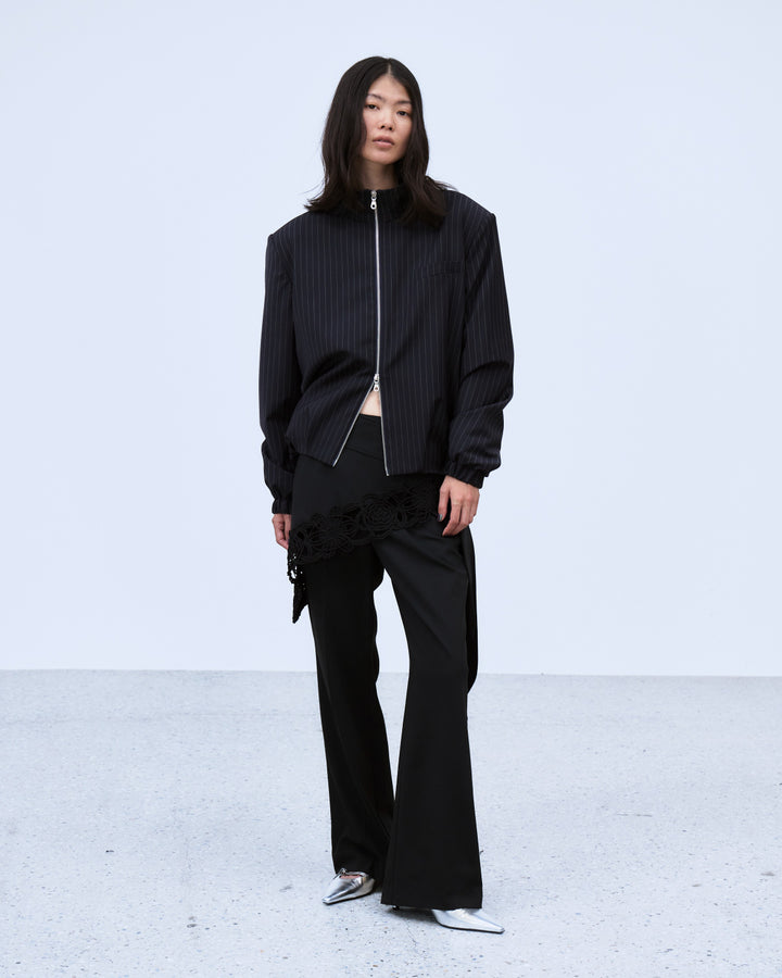 HOOD LAYERED BLOUSON