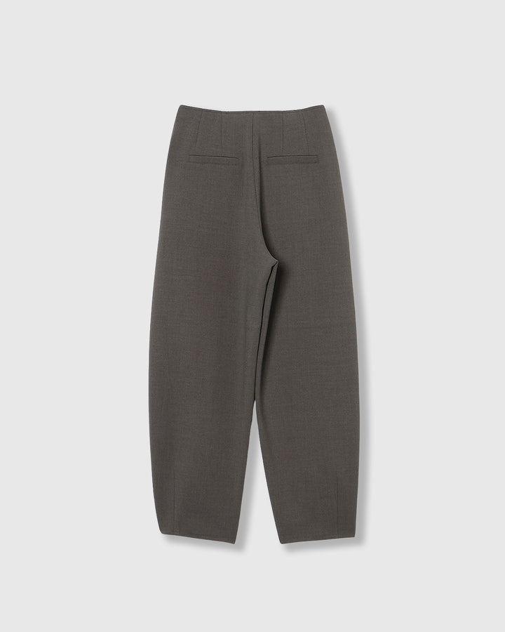 BONDED CURVED SILHOUETTE PANTS