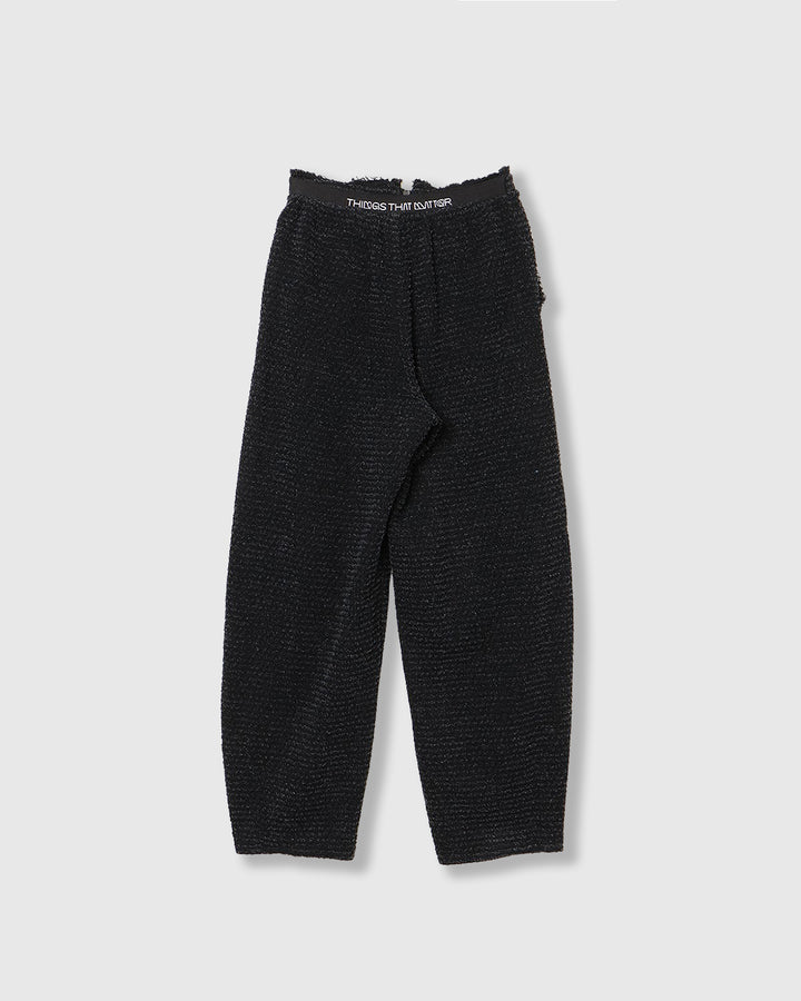 PUNCHING DENIM TWEEDY PANTS