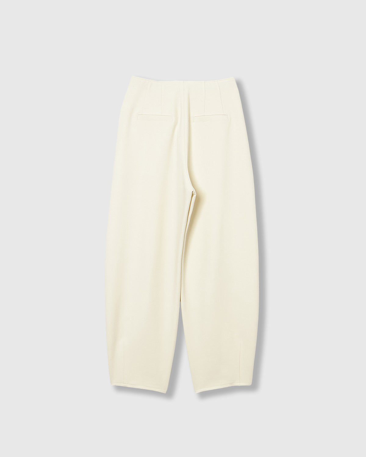 BONDED CURVED SILHOUETTE PANTS