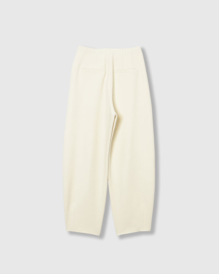 BONDED CURVED SILHOUETTE PANTS