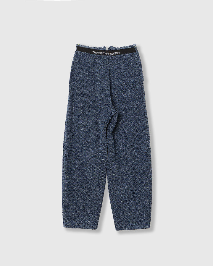PUNCHING DENIM TWEEDY PANTS