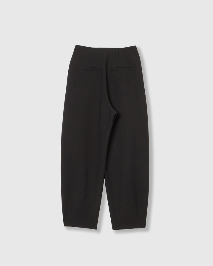 BONDED CURVED SILHOUETTE PANTS