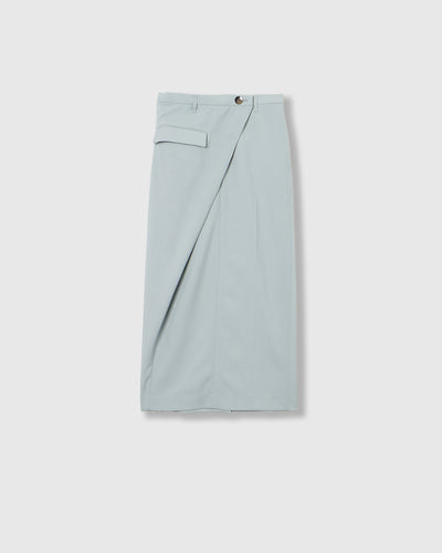 ASYMMETRIC WRAP SKIRT