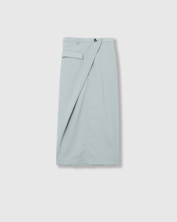 ASYMMETRIC WRAP SKIRT