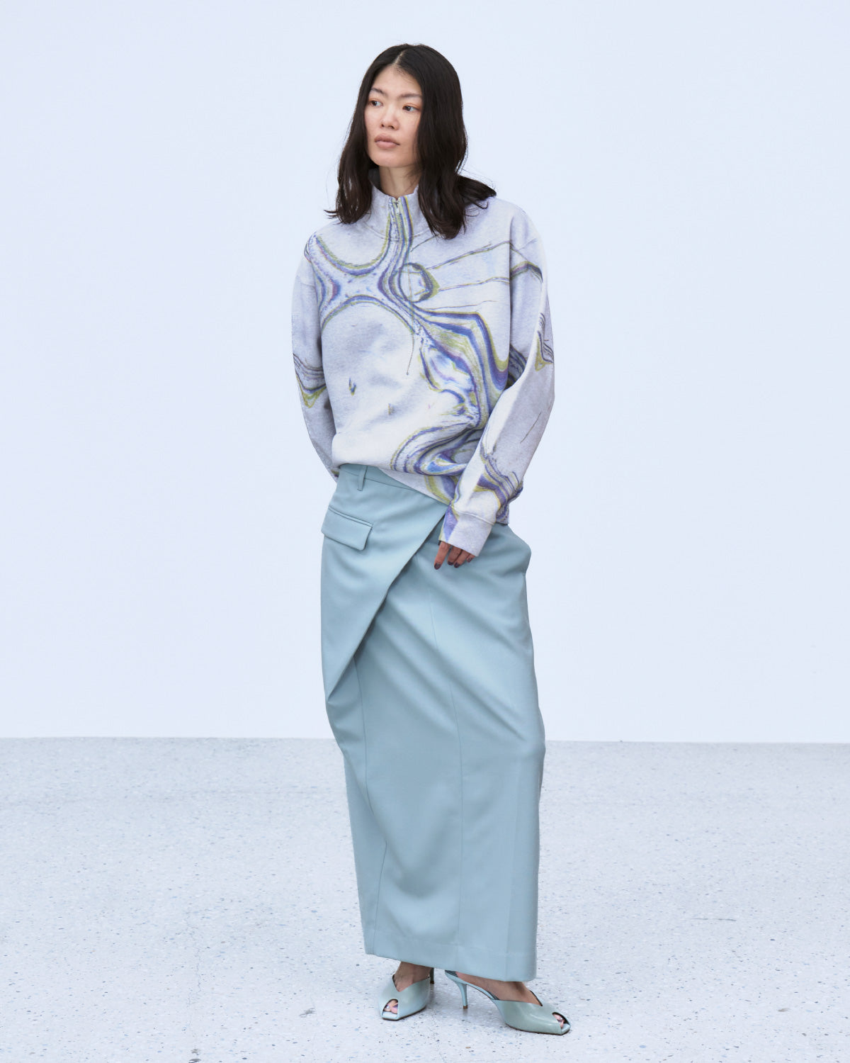ASYMMETRIC WRAP SKIRT | | STORE | THINGS THAT MATTER ONLINE STORE
