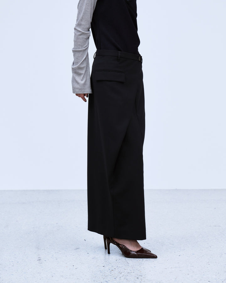 ASYMMETRIC WRAP SKIRT