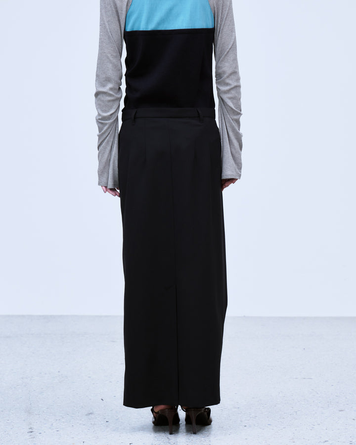 ASYMMETRIC WRAP SKIRT