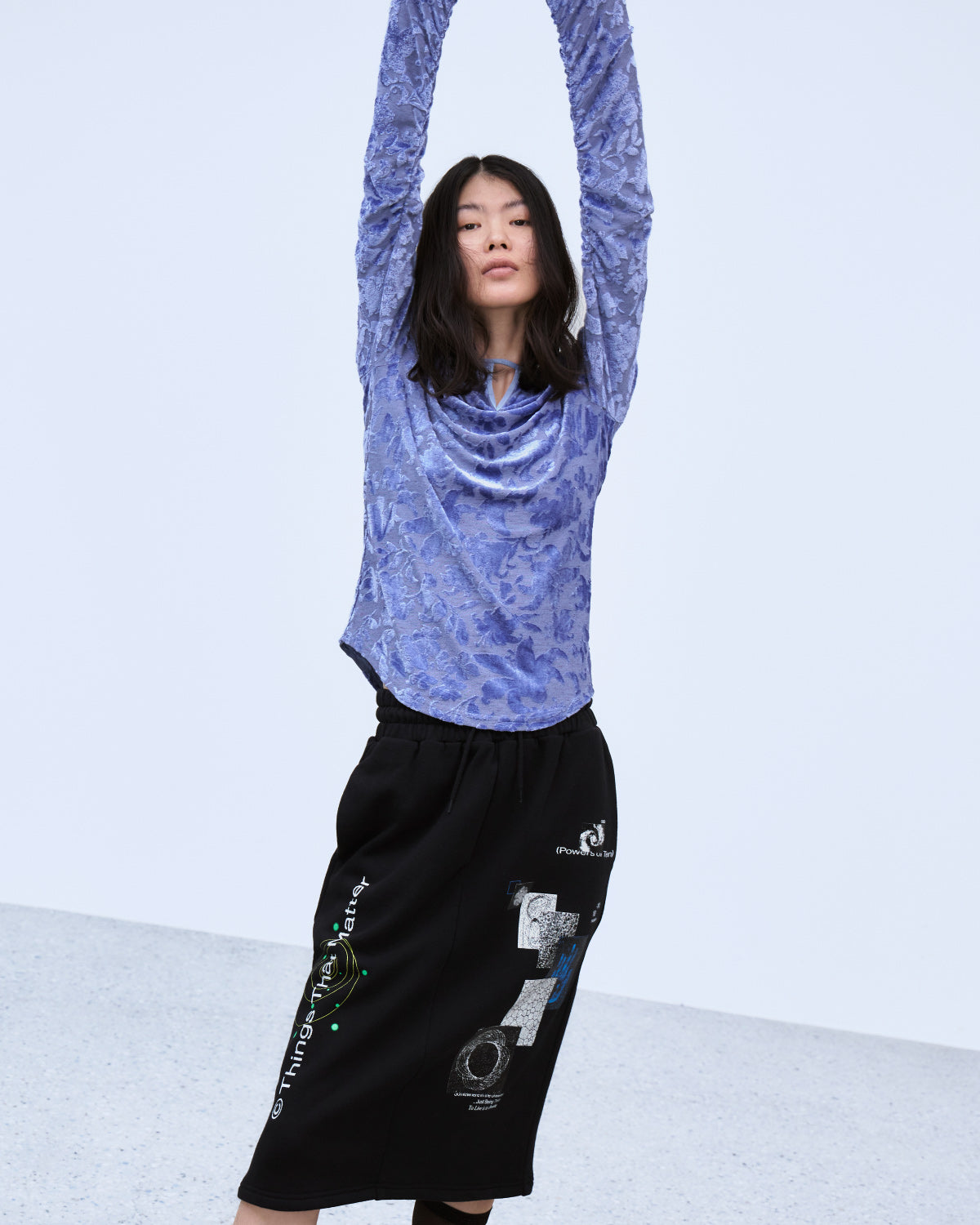 VELOUR JACQUARD TOPS | | STORE | THINGS THAT MATTER ONLINE STORE