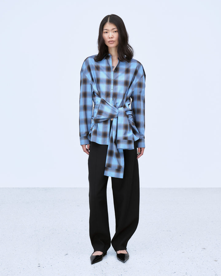 MULTIWAY SLEEVE CHECK SHIRT