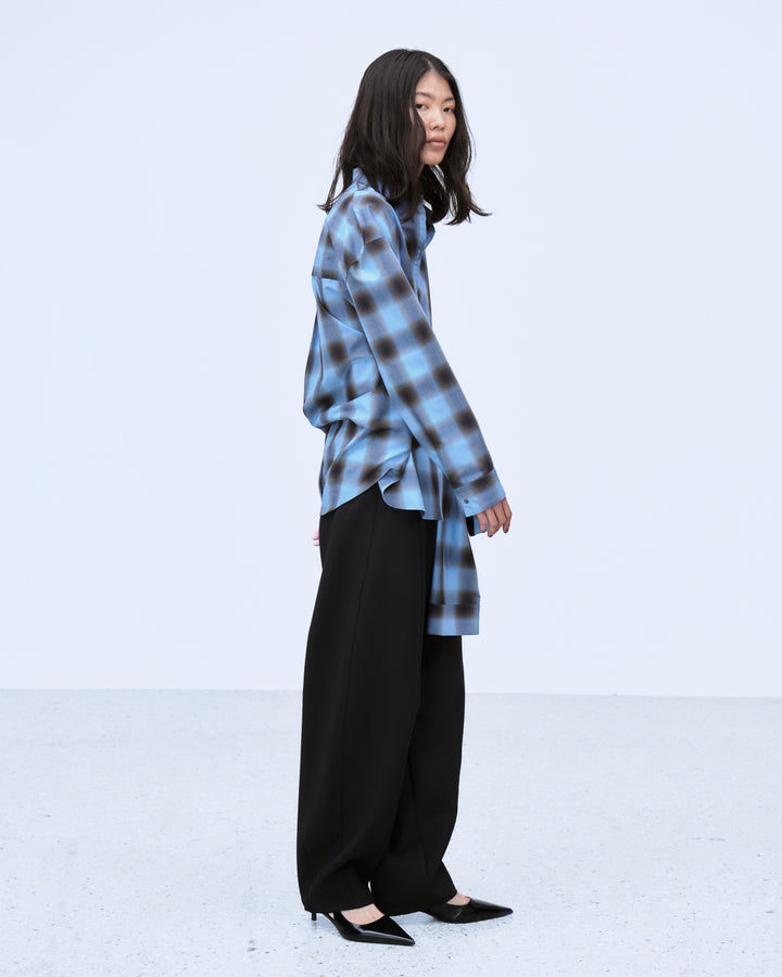 MULTIWAY SLEEVE CHECK SHIRT